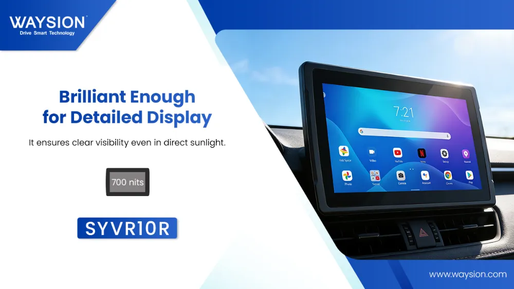 SYYVR10R Brilliant Enoughfor Detailed Display